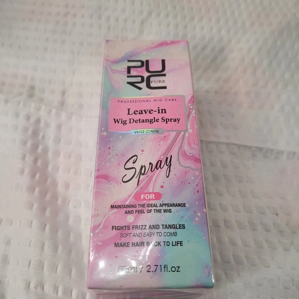 PURC Professional‎ Wig Care Leave-in Detangle Spray 80ml Frizz Control Detangler